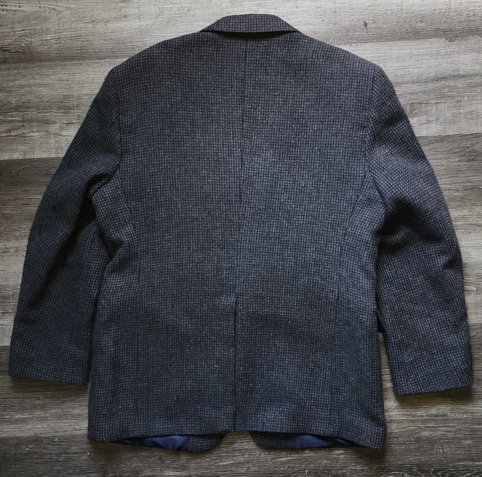 Vintage Haggar Men’s 44R Tweed Two Button Made In USA Sport Jacket Suit Blazer