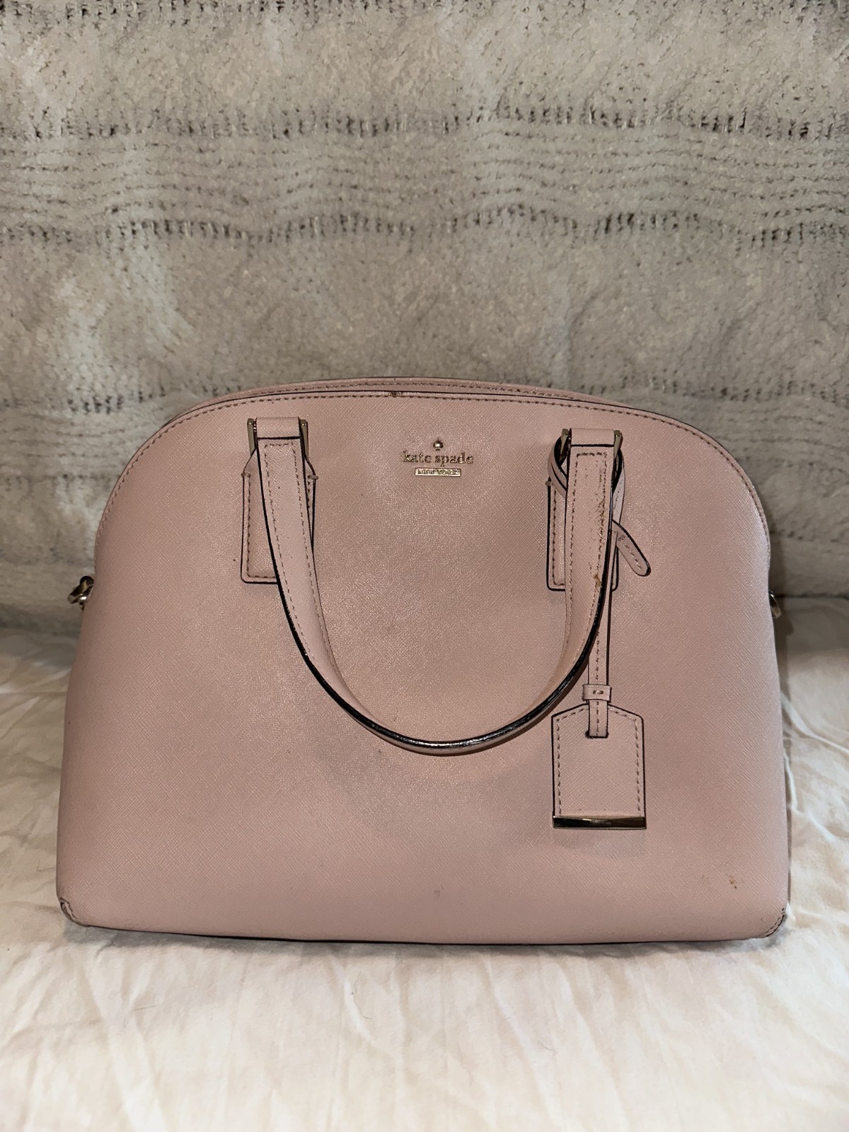 Kate Spade Handbag – Cameron Street Lottie in Dusty Peony (Light Pink)