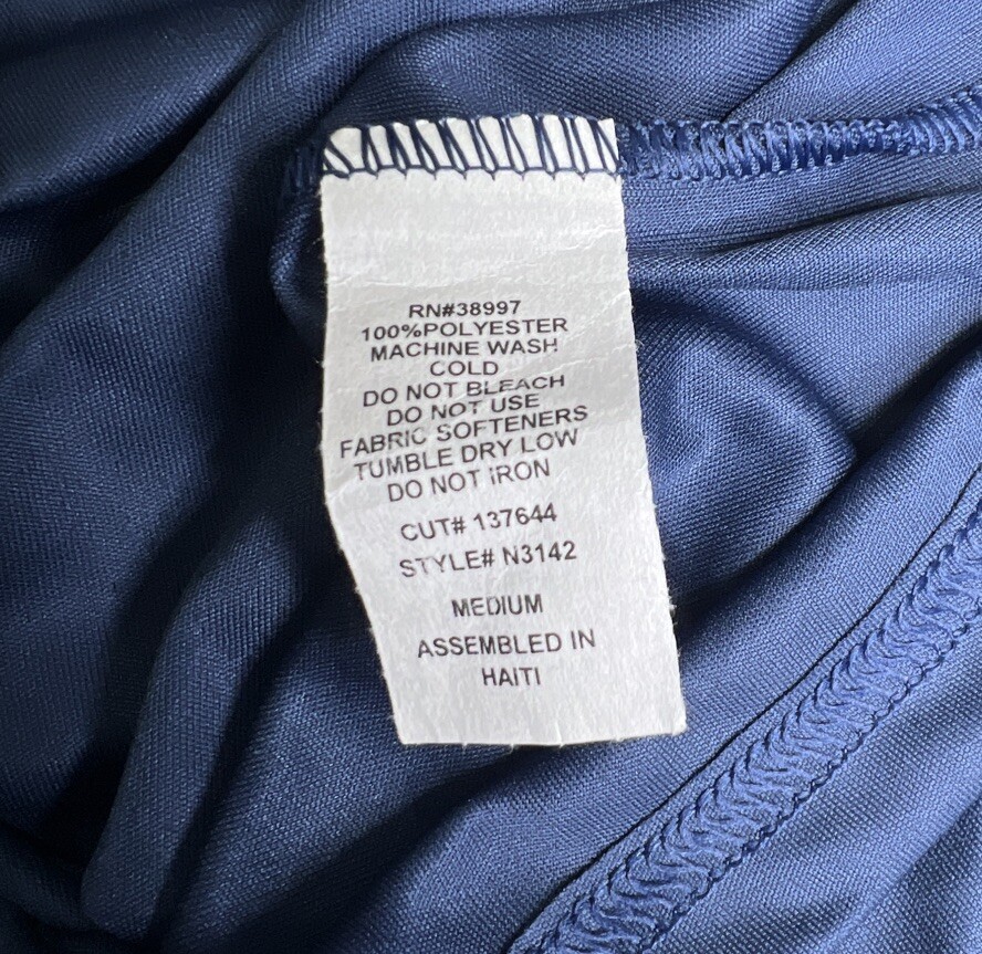 A4 Adult Cooling Performance Crew-N3142-Dark Blue/Navy-Size Medium