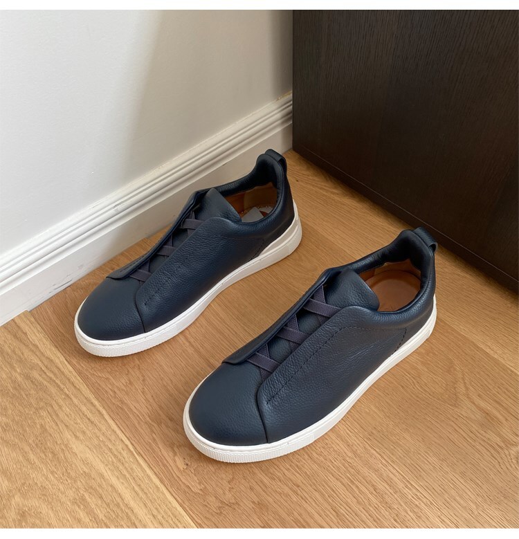 Men’s leather breathable sneakers Size 39-46