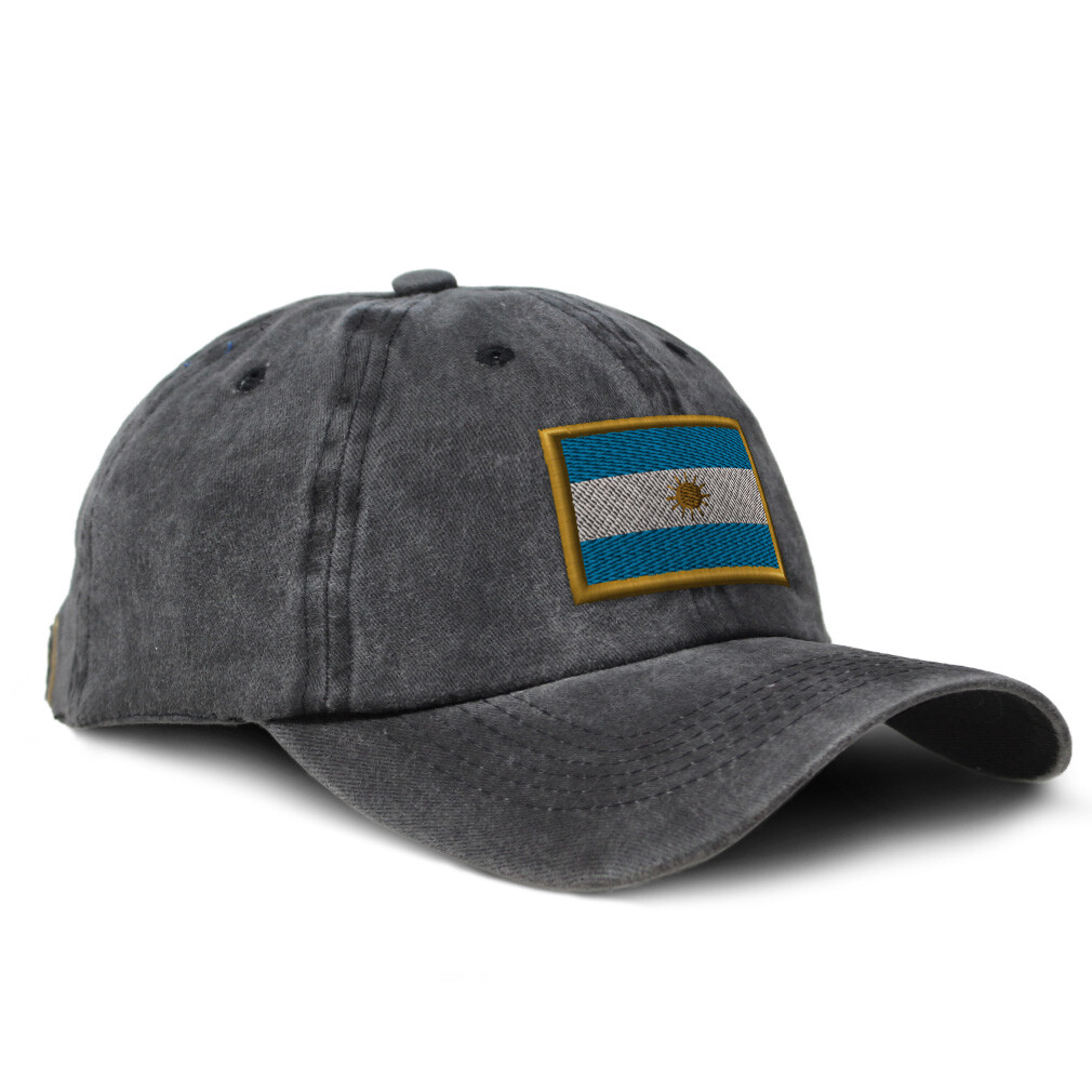 Soft Washed Baseball Cap Argentina Olympics Sports Dad Hats for Men & Women