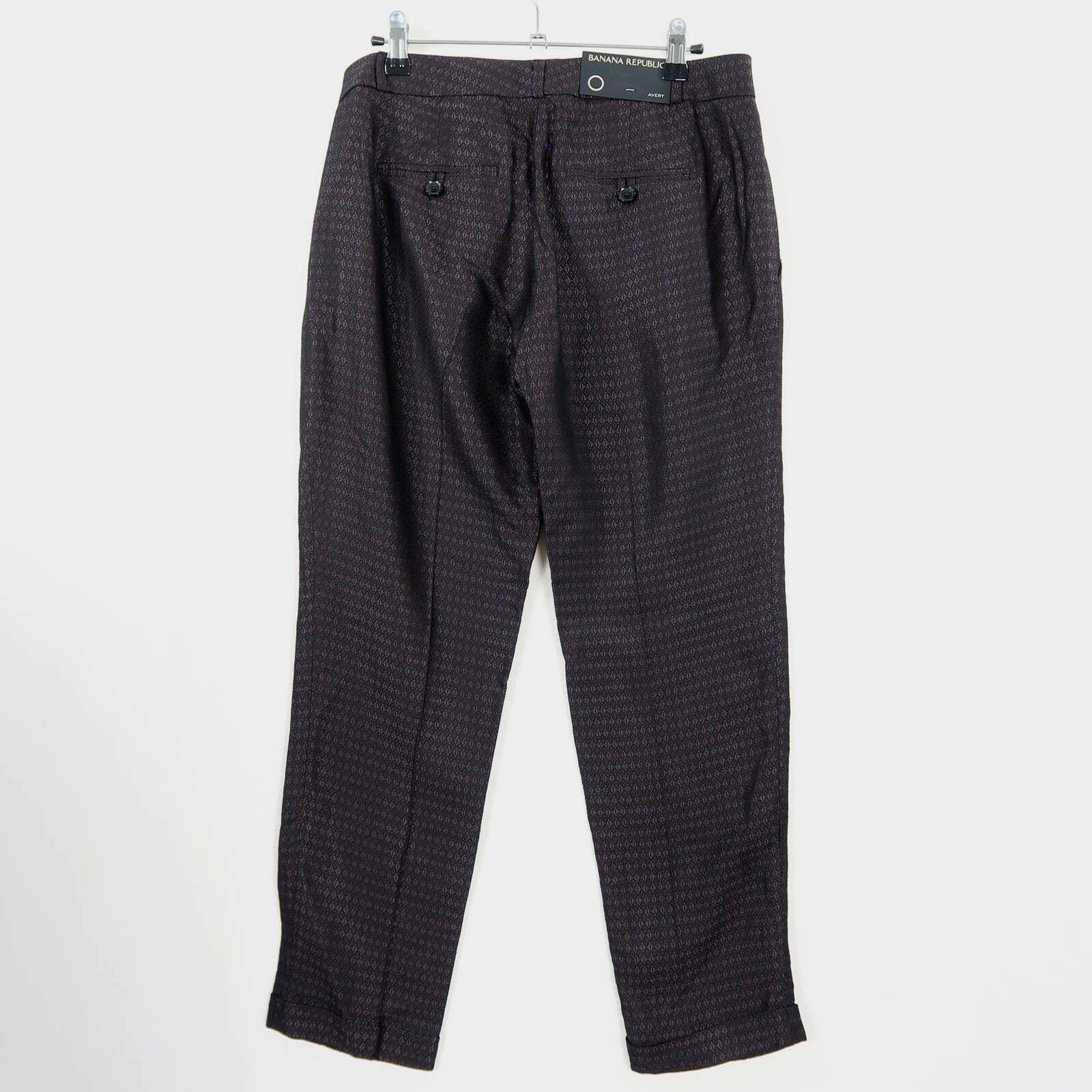 Nwt Banana Republic Avery Straight Cropped Leg Women’s Pants Size 0