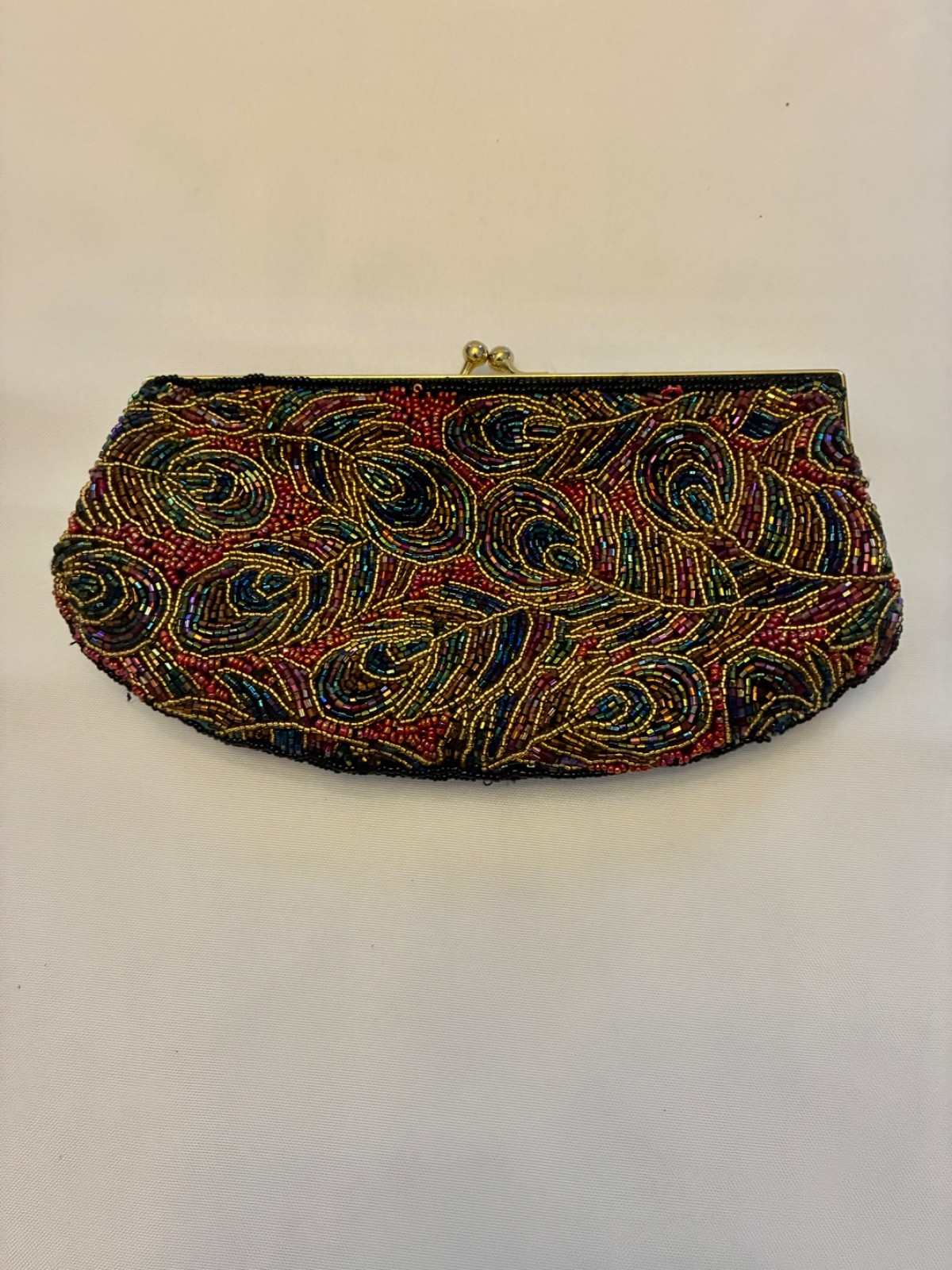 Multi-color LaRegale Evening Purse (Clutch or w/Shoulder Strap)