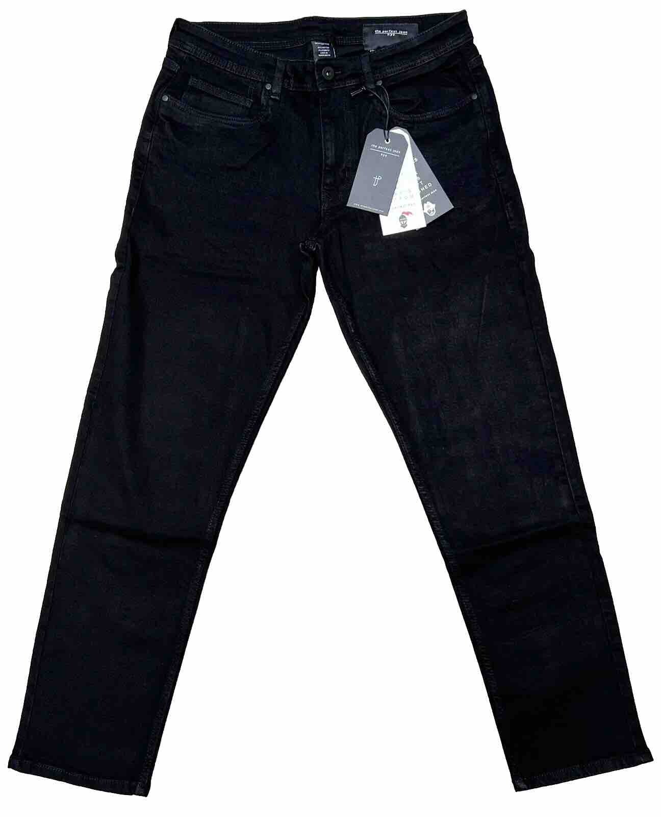 nyc The Perfect Jean Men’s Athletic Fit Stealth – Black Multiple Sizes NWT