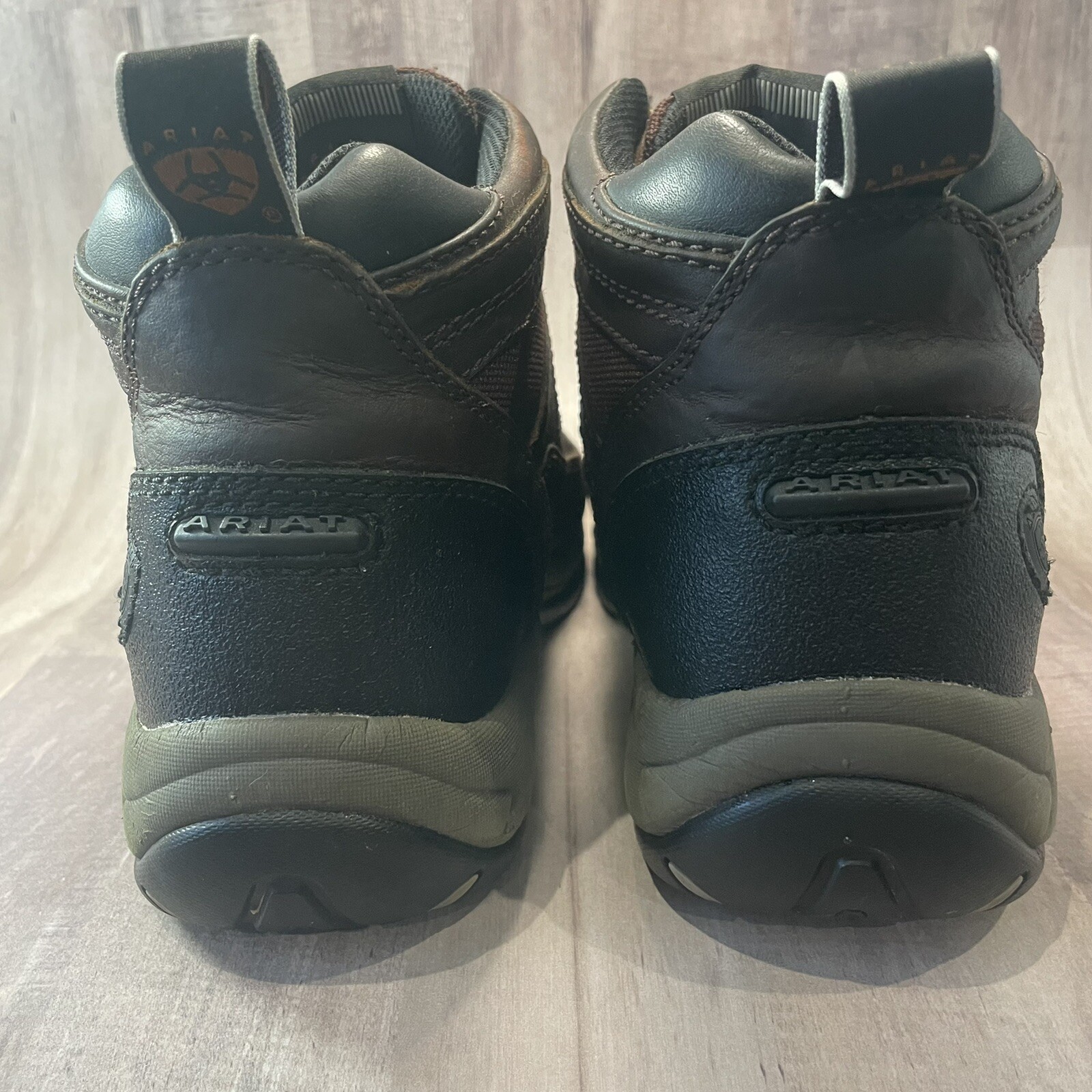 ARIAT Terrain Hiking Boots 10004138 Leather Upper ATS Insole Women’s 8.5 B Brown