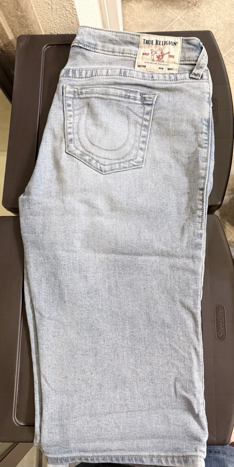 Women’s True Religion Riley Knee Length Shorts, Size 32