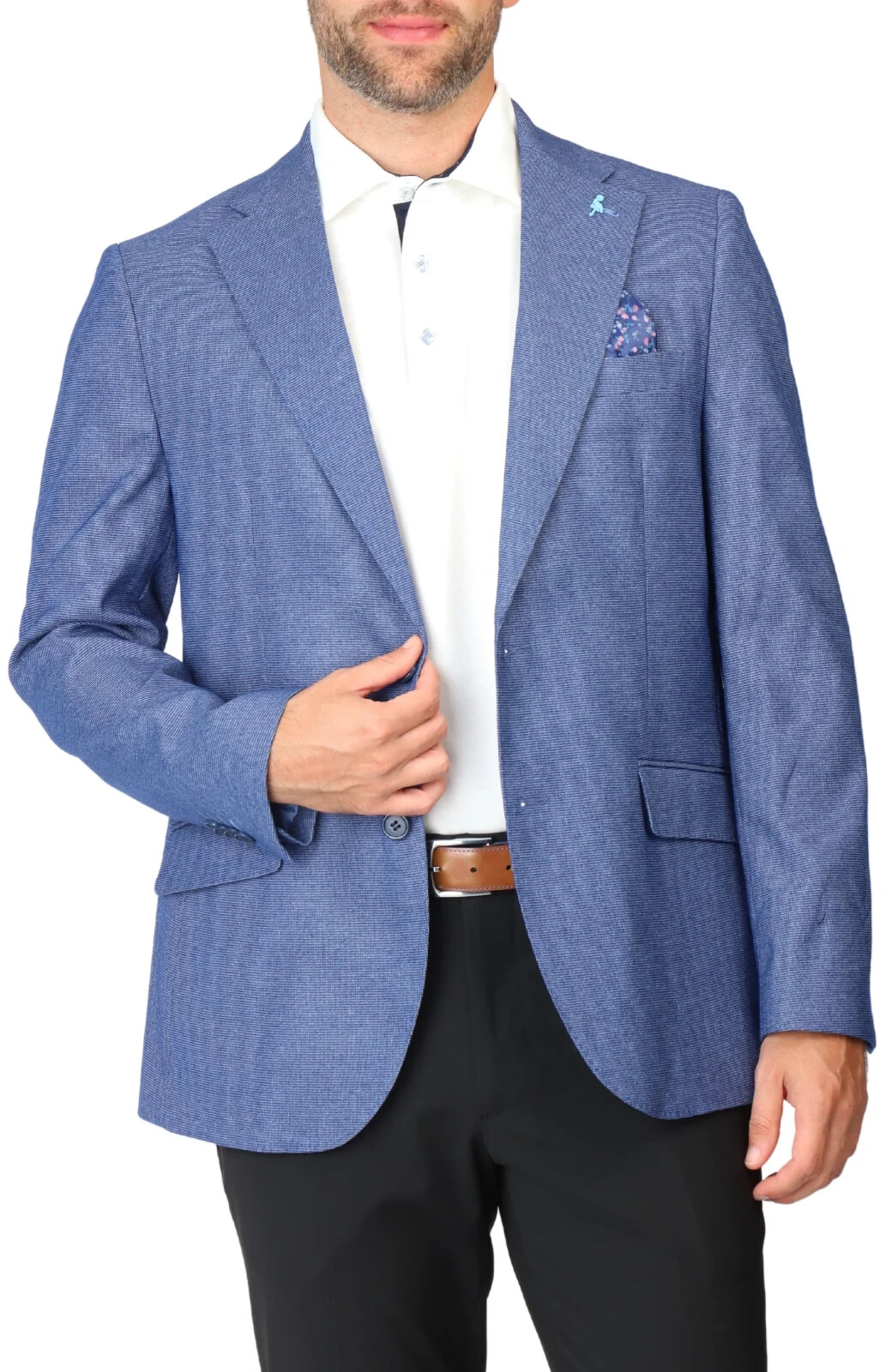 Tailorbyrd Blazer, NEW TAILORBYRD $325 Blazer, Tailorbyrd True Blue Tonal Dobby