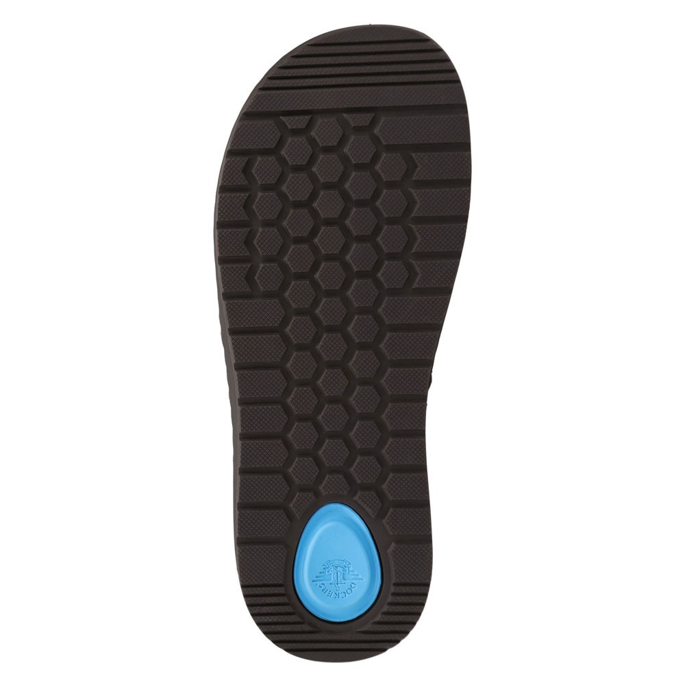 Dockers Mens Sarasota Tumbled Full Grain Moc Toe Sandal