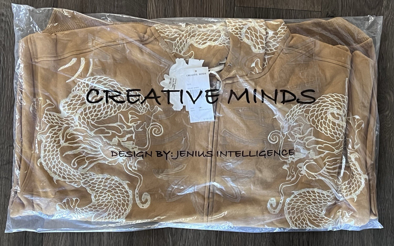 Creative Minds Embroidered Hoodie Size ( Size 3XL ) New In Bag Ready To Ship