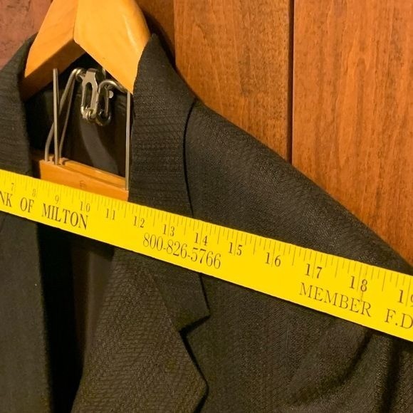 Bonds Executive Collection Mens Two-Piece Suit Dark Gray Blazer & Pants Classic