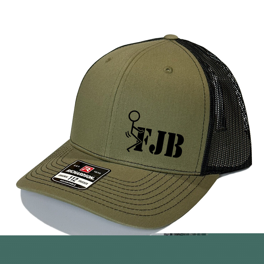 FJB Richardson Snapback Trucker Cap 112 Funny Anti-Biden USA Maga Cap