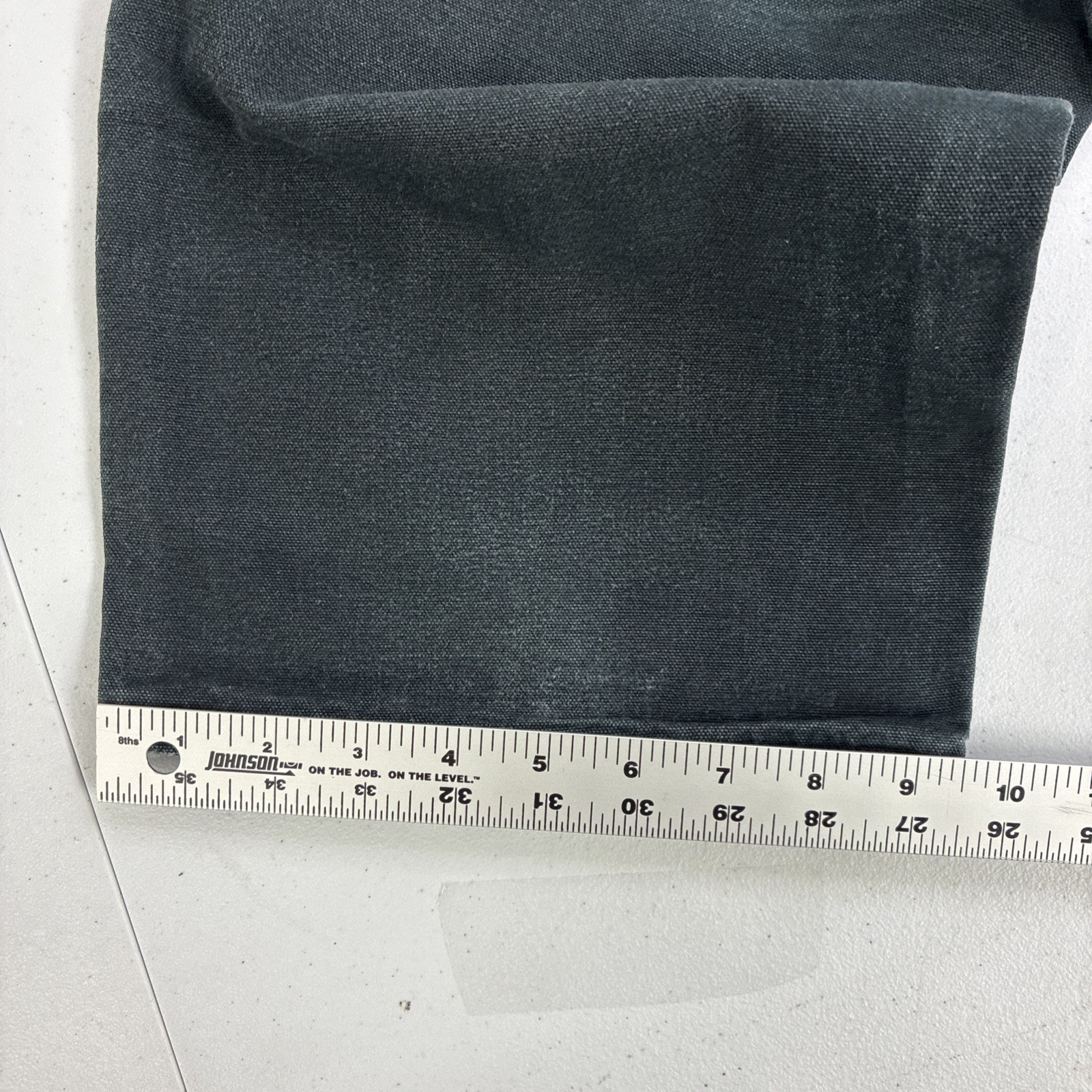 Carhartt Canvas Carpenter Double Knee Work Pants Size 42 X 30 B01 BLK