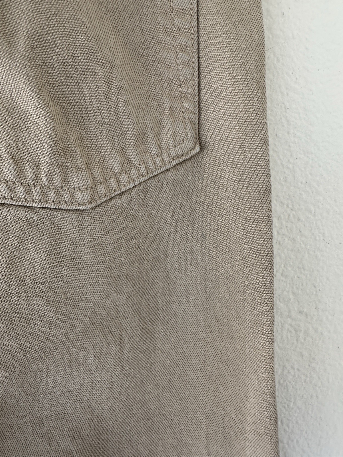 Vintage Calvin Klein Jeans Men’s 32 Tan Made in USA Easy Fit Y2K 90s Denim