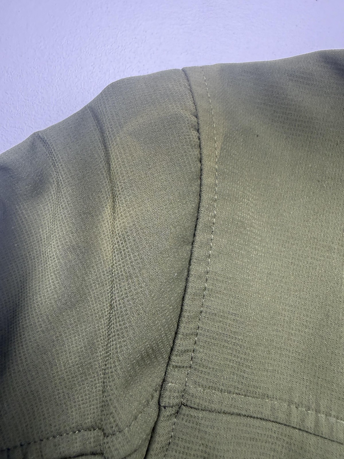 SwissTech Jacket Mens Large Green Softshell Full Zip Lined Outdoor Hiking