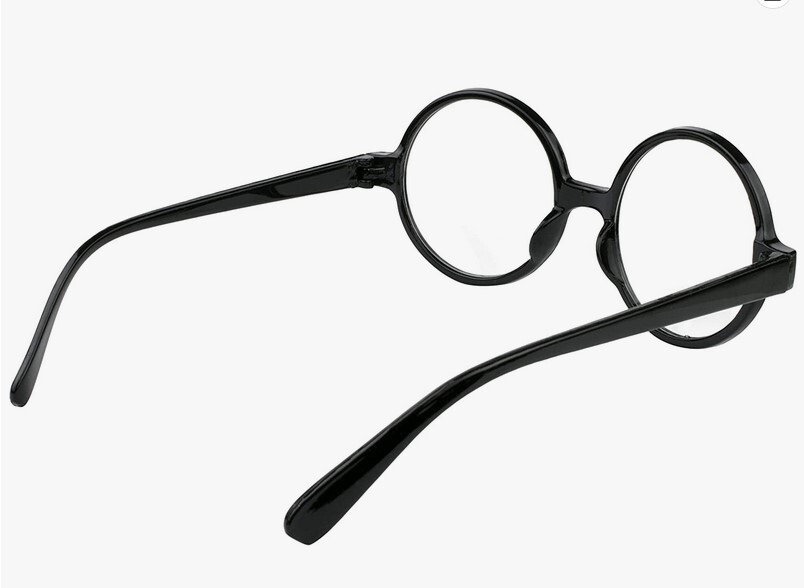 Harry Potter Wizard Costume Gryffindor Tie and Eye Glasses Set Hogwarts