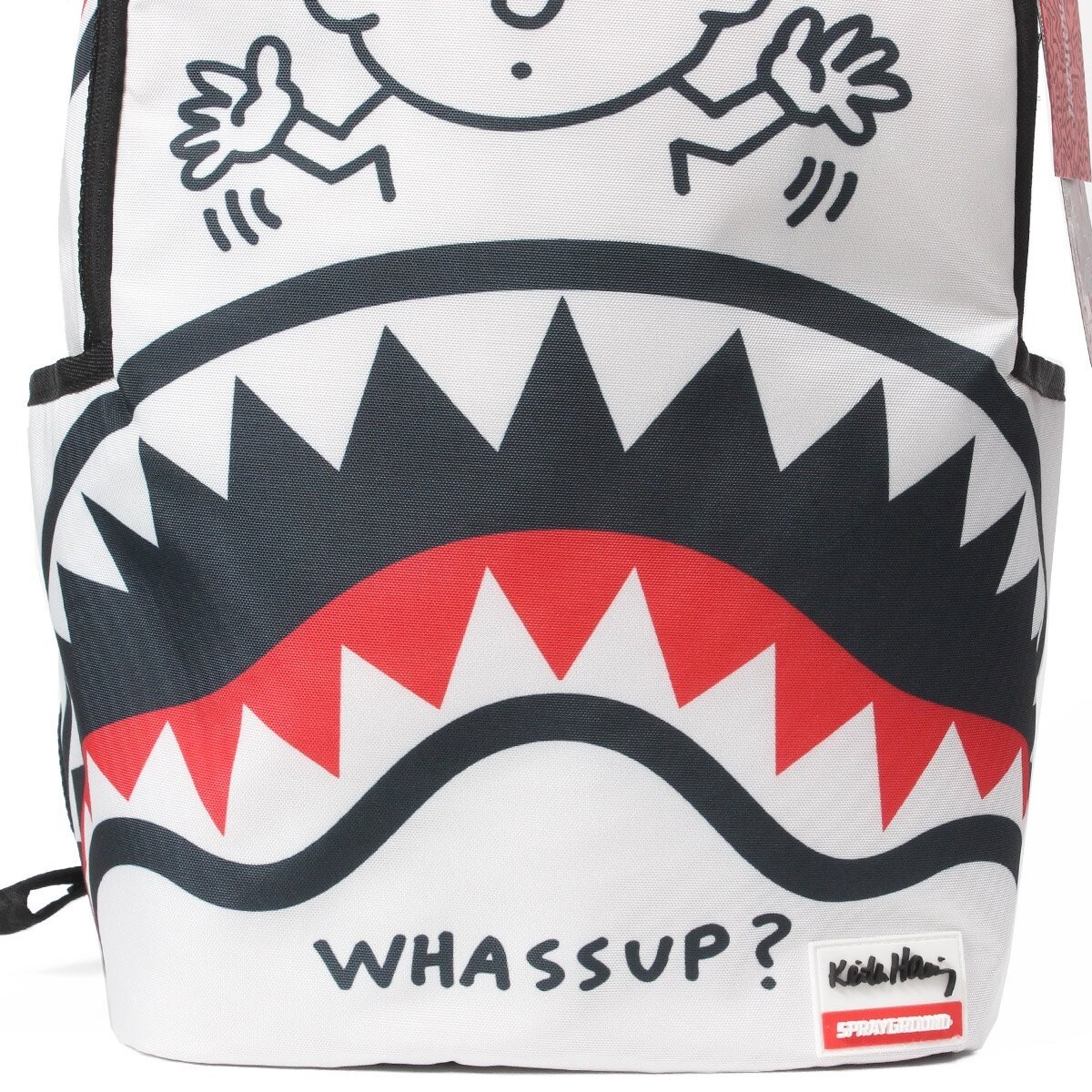 SPRAYGROUND SHARKS IN PARIS GREEN BLACK CAMOUFLAGE DUFFLE TRAVEL LARGE BAG