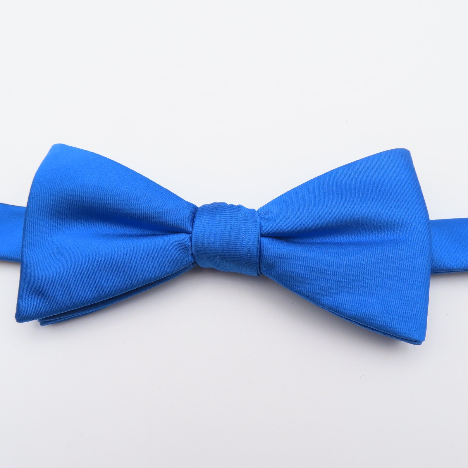 Apt 9 Bow Tie Blue Solid 2.5″ Wide Pre Tie Polyester Tuxedo