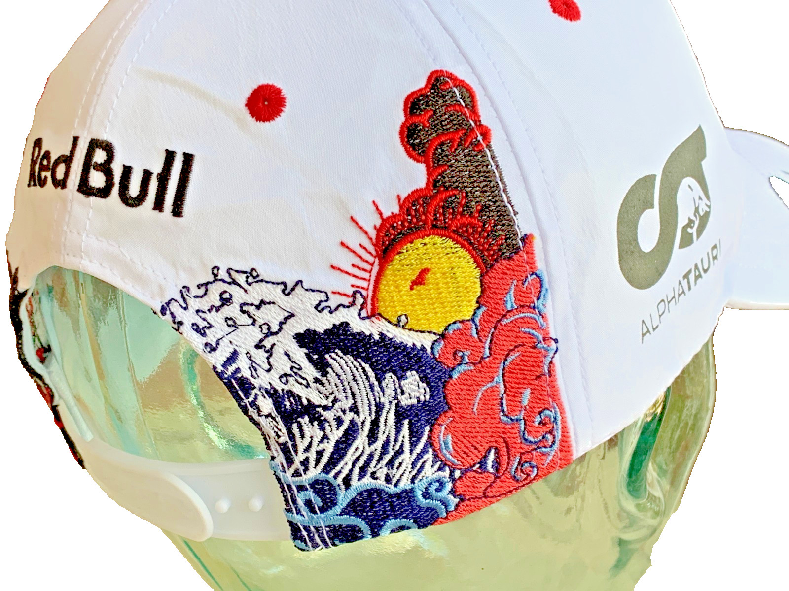 F1 Racing 2025 Special Edition Japan Max 1 GP Team Cap White. Factory 2nd.