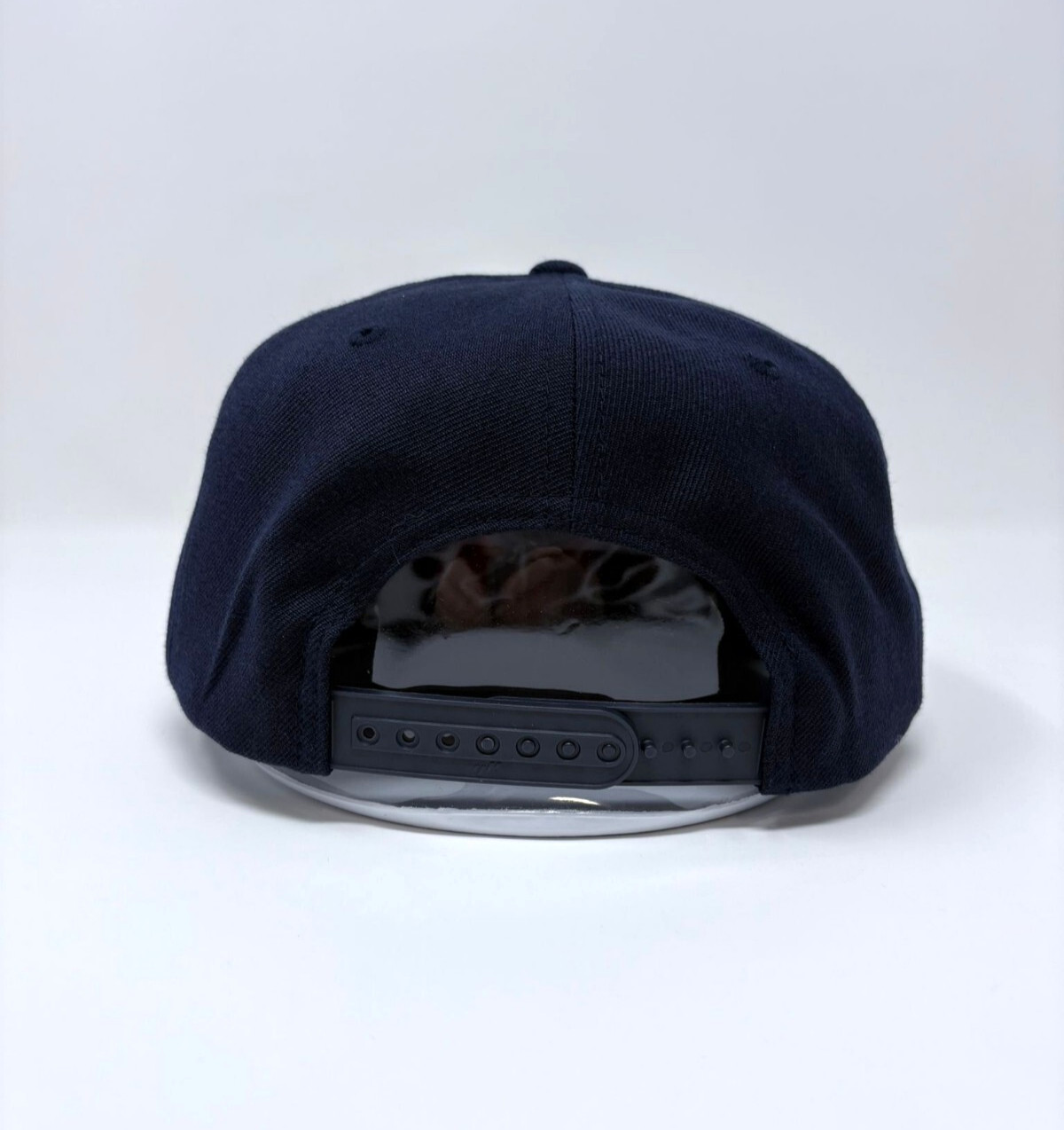 Red Bull Flat Bill Snapback Cap Yupoong Vtg Retro Navy Blue Redbull Hat