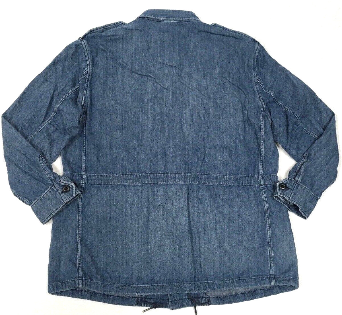 Polo Ralph Lauren Military US Army Paratrooper Officer Denim Jeans Field Jacket