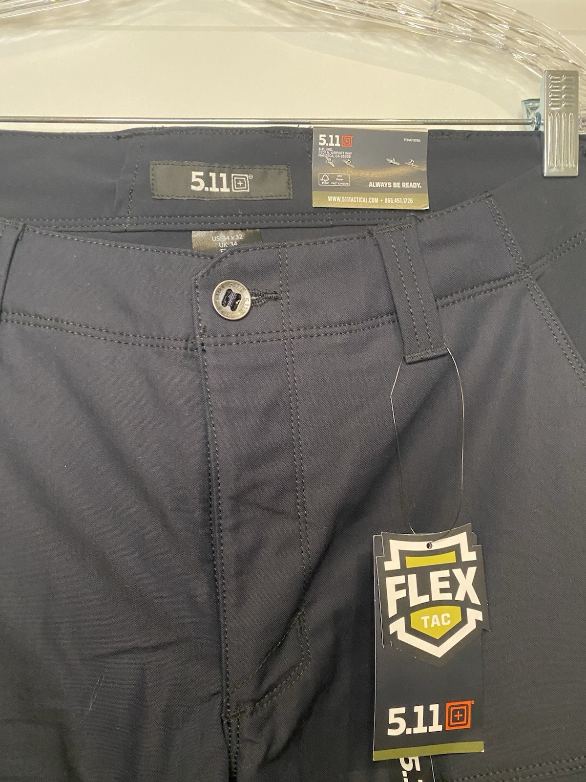 511 Tactical Apex Pants Regular Men’s Dark Navy 34 x 32 New with Tags 74434