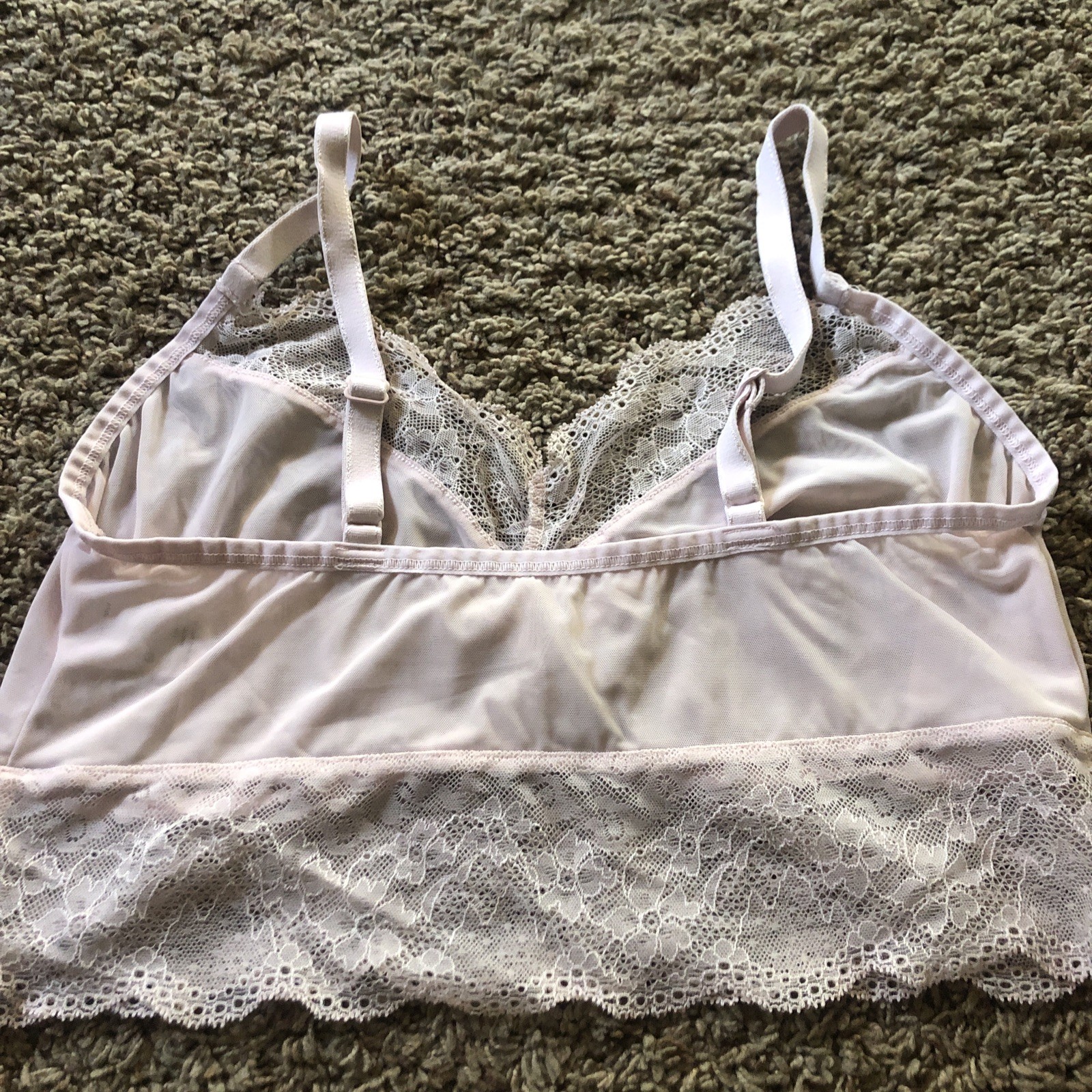 Freya Light Pink Bralette Size Large L Wireless Romantic Womens Adjust Sri Lanka