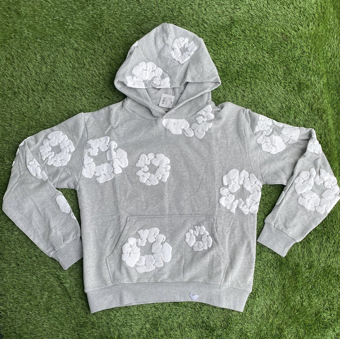 *BRAND NEW* Denim tears “Gray” Hoodie – Ready To Ship🚚💨 (Size M)