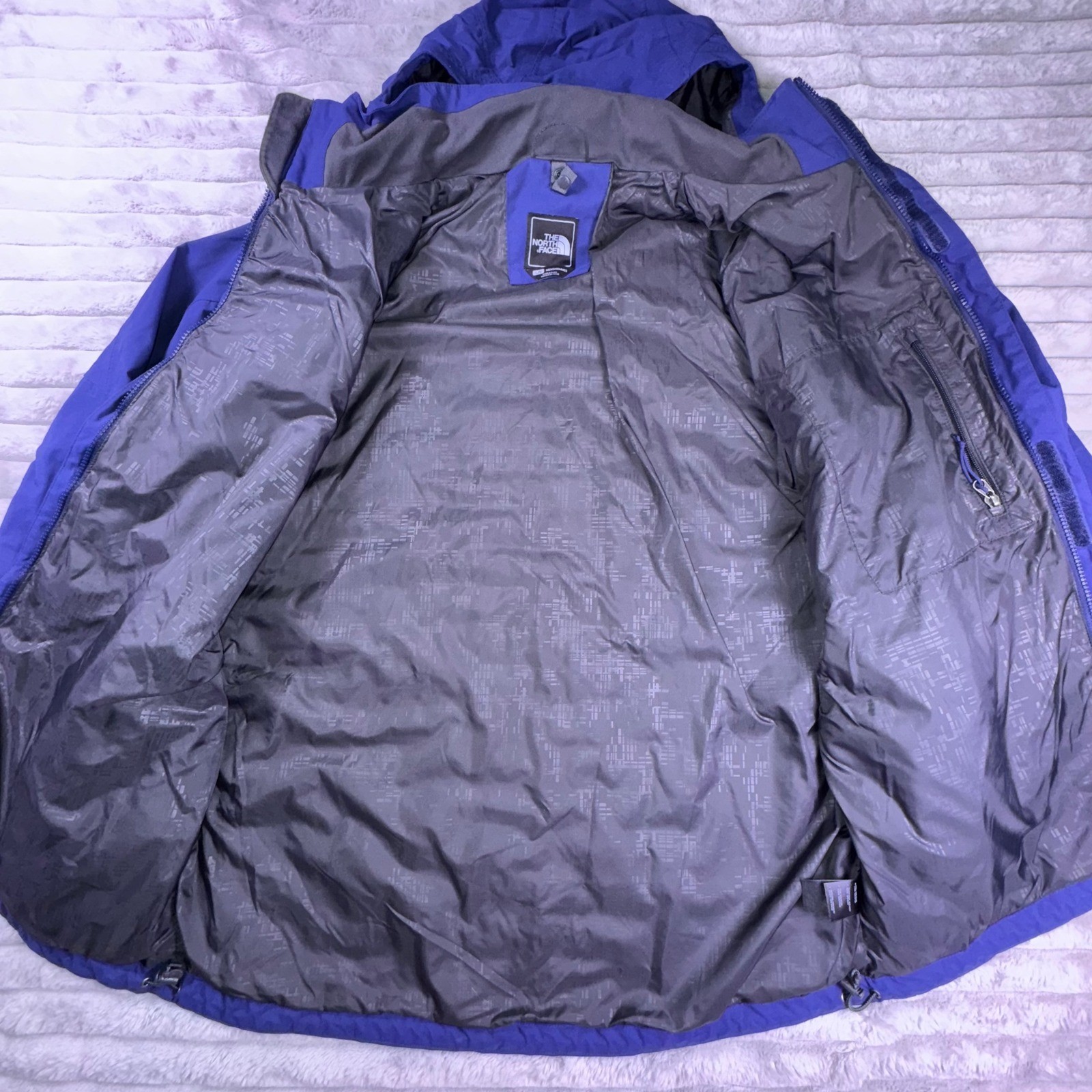The North Face Coat Men Large Hyvent Dermizax Hoodie Mountain Jacket Winter Rain