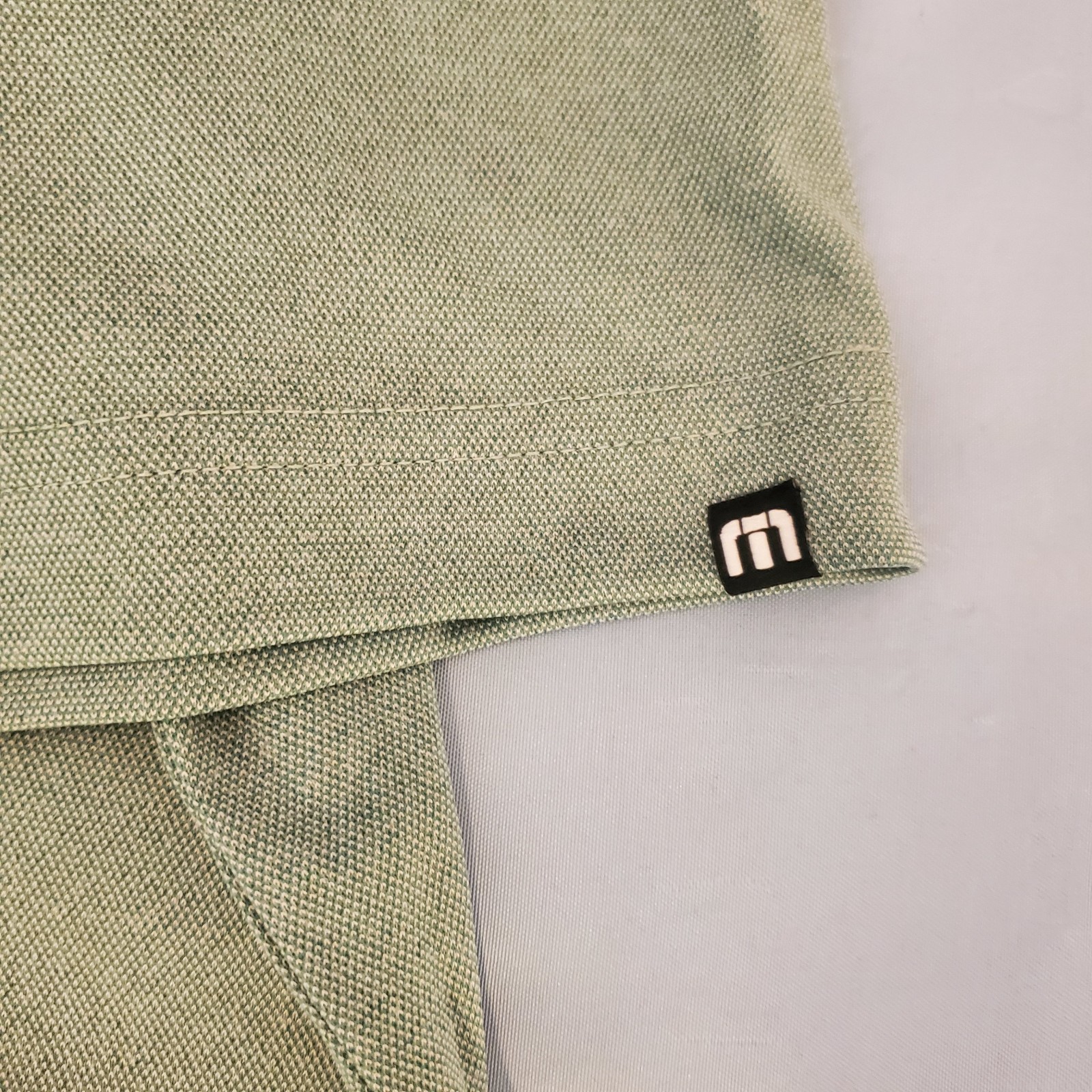 travis matthew XL mens green golf polo