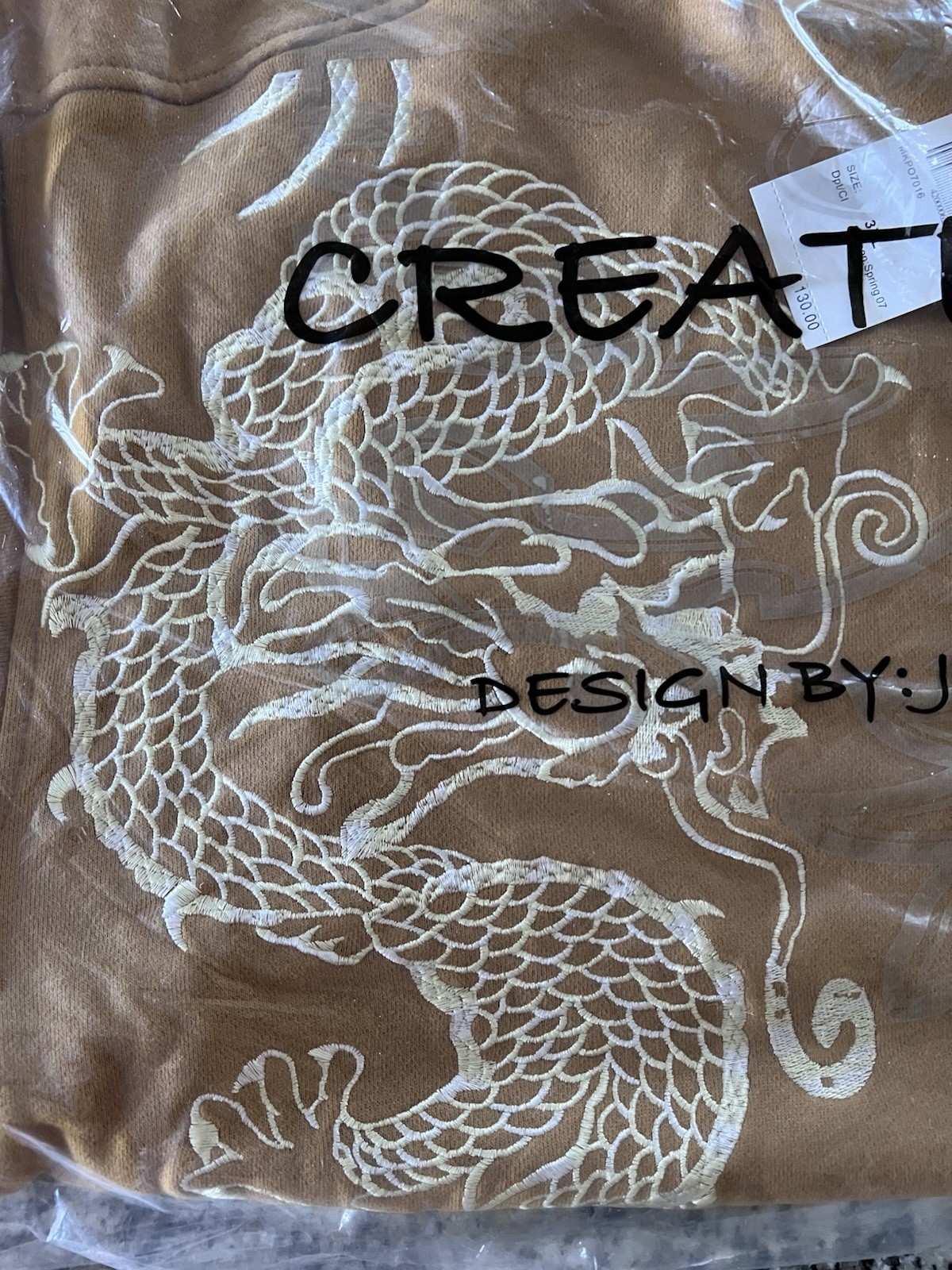 Creative Minds Embroidered Hoodie Size ( Size 3XL ) New In Bag Ready To Ship
