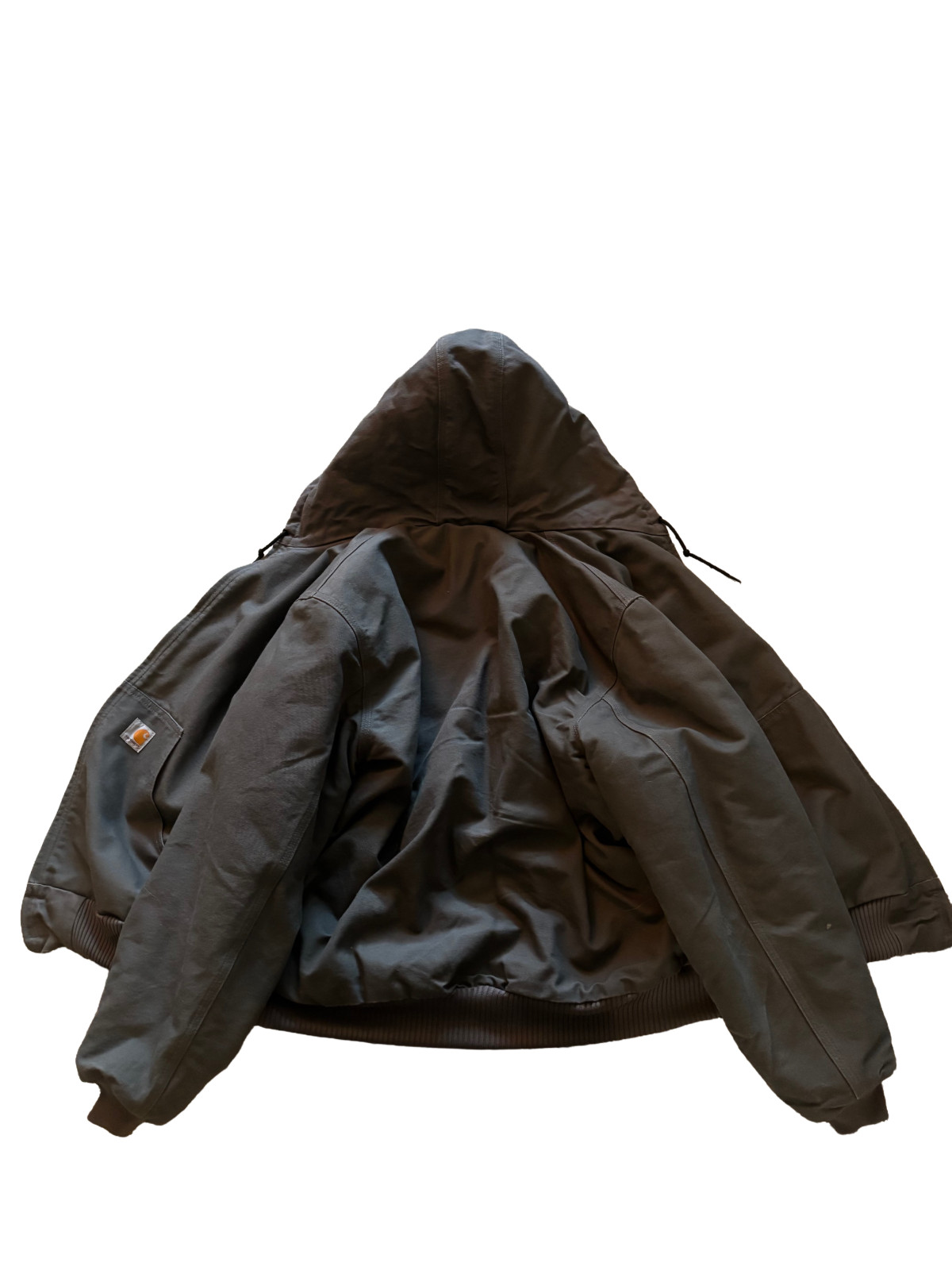Carhartt Men’s Gray Quilt Lined Jacked 0J0140-M Large