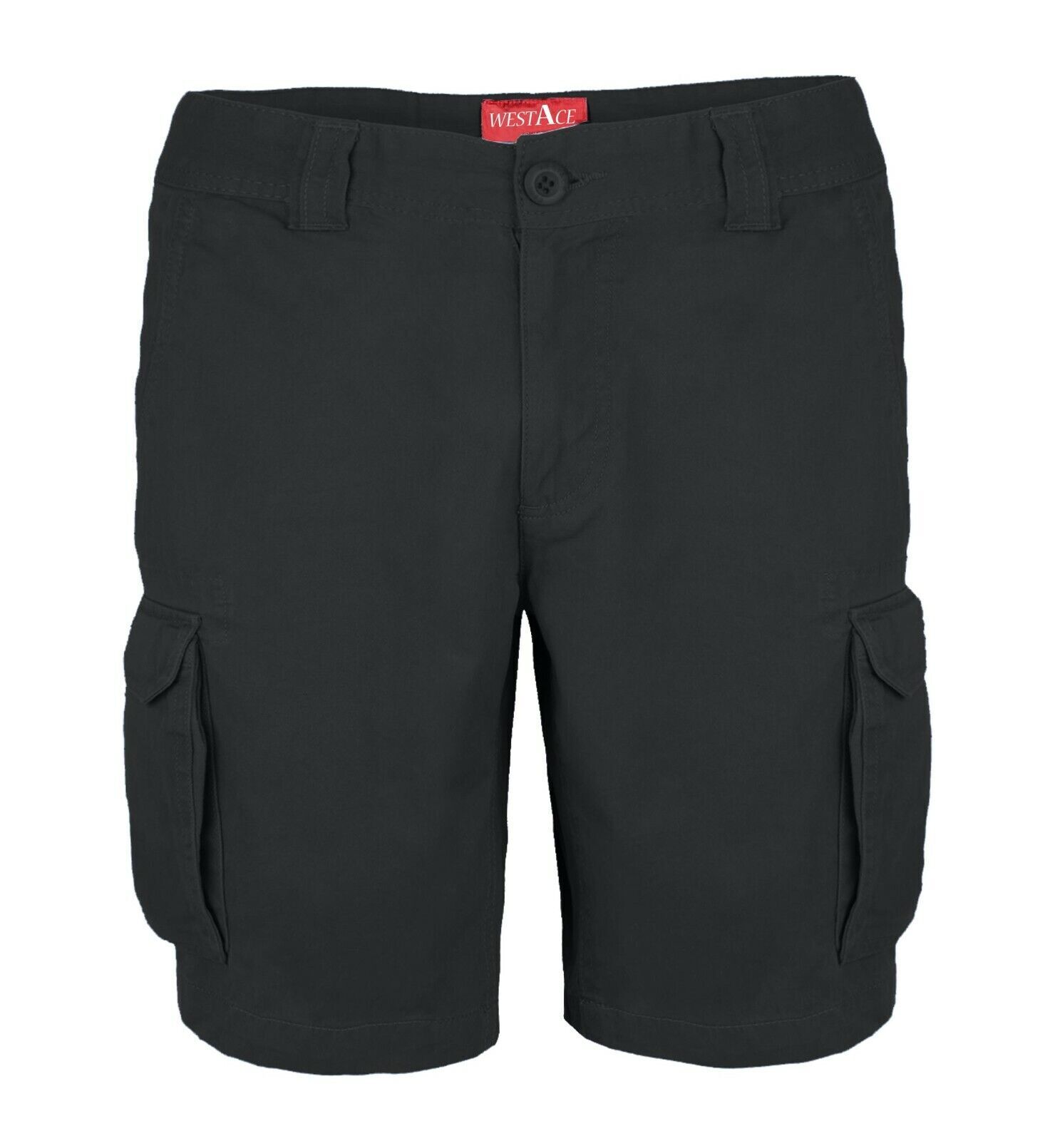 Mens Cargo Shorts Combat westAce Chino Half Pants 100% Cotton Work Wear Casual
