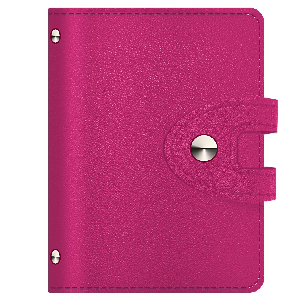 26-Slots Credit Card RFID-Blocking Case High Reliable High Security Home Leather