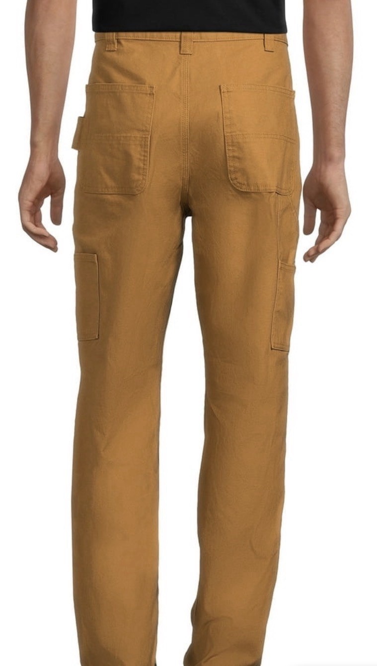 Brahma Carpenter Pants Relaxed Fit – Size 32×30 Brown , 99% Cotton/1% Spandex