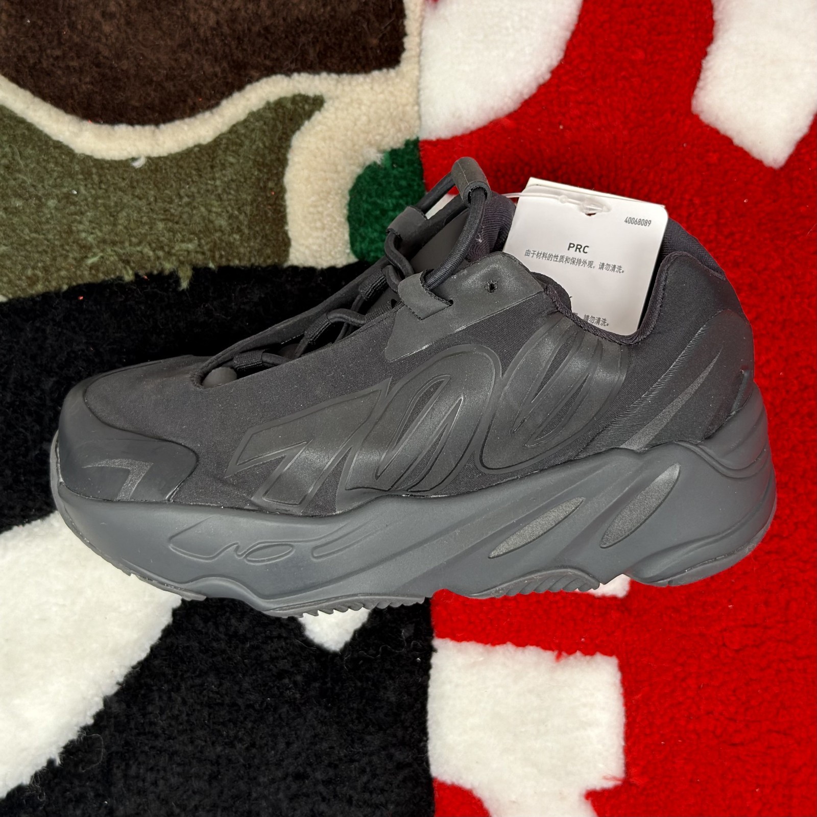 adidas Yeezy Boost 700 MNVN Black (Kids) FY4349 – Size 10.5K