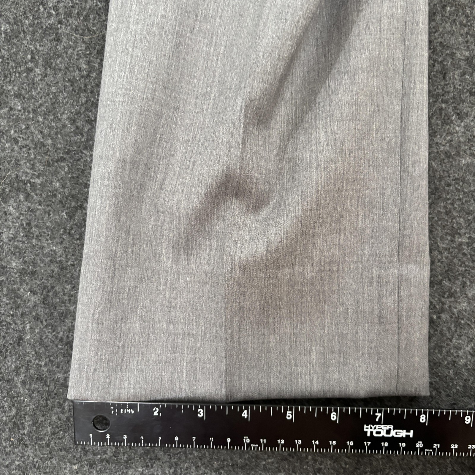 Brooks Brothers Madison Fit Pants Men’s 36×32 Gray Merino Wool Dress Slacks