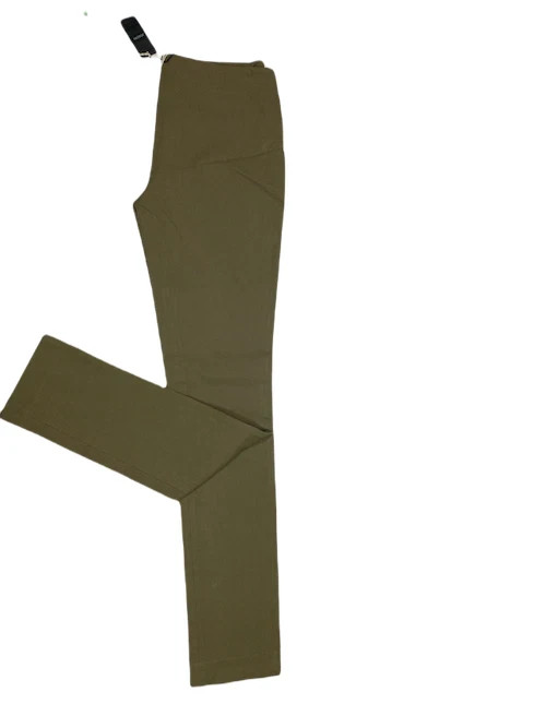 JOSEPH WOMEN’S LONG PANT BROWN SIDE ZIP SLIM FIT STARCHED SIZE W32 & L34