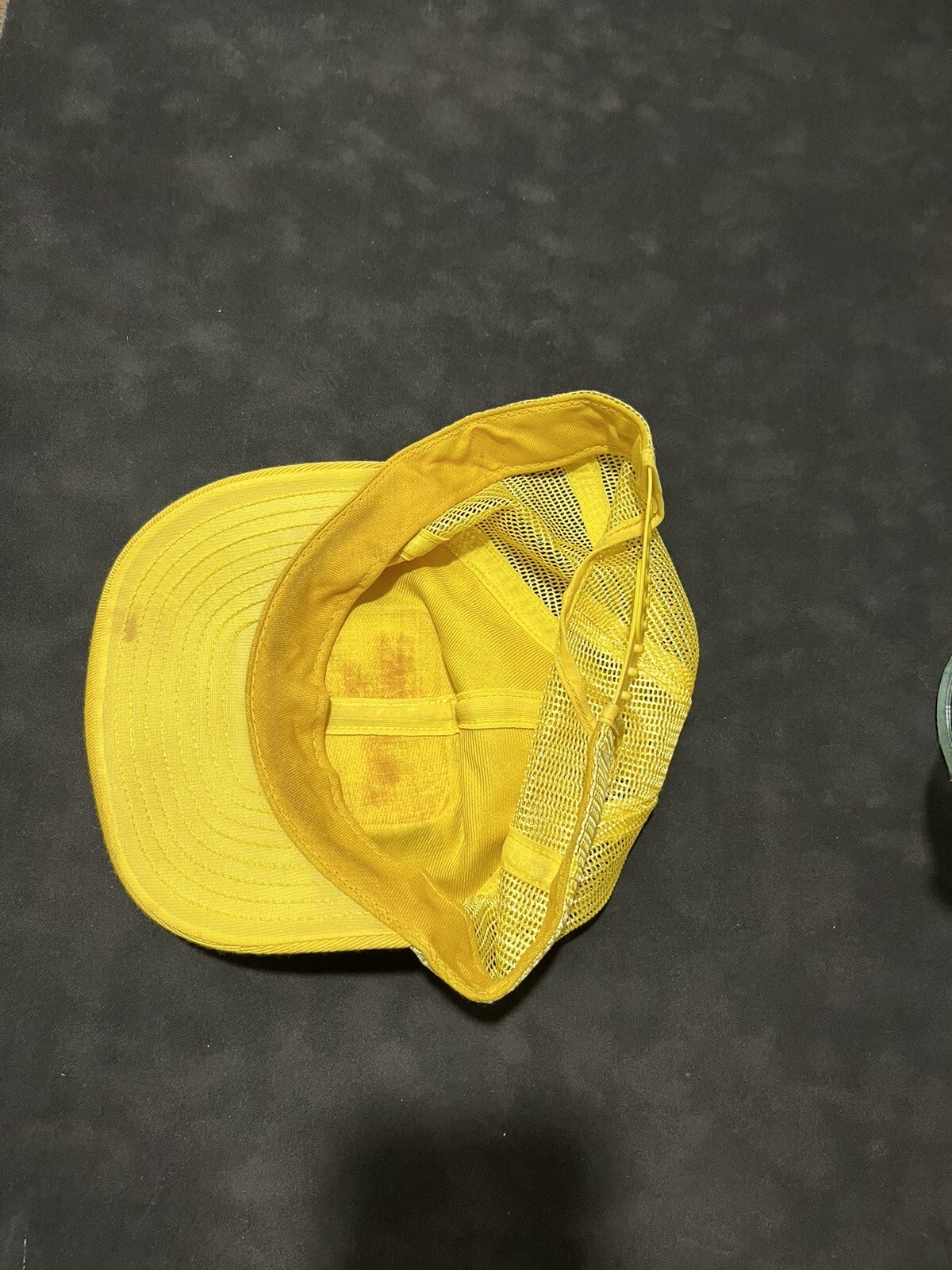 John Deere Tractor Plow Trucker 1970s Hat Vintage Snapback USA Louisville Mfg Co