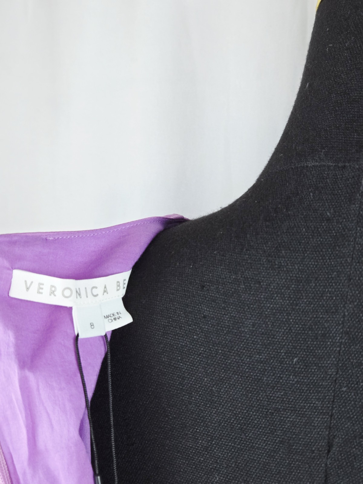 NWT $498 Veronica Beard Iker Dress Vivid Orchid Puff Sleeve Cutout Dress 8