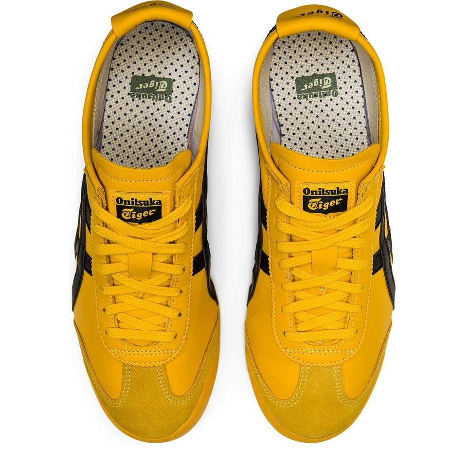 Onitsuka Tiger Mexico 66 Yellow Black Sneakers 1183C102 751 Kill Bill Comfy Shoe