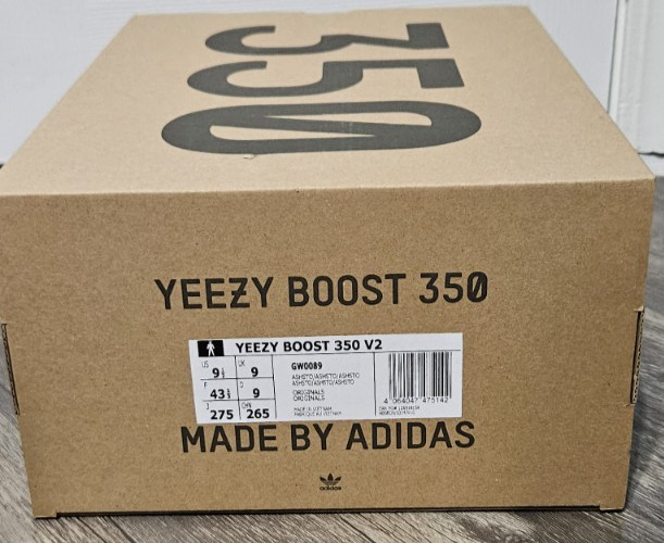 Size 9.5 – adidas Yeezy Boost 350 V2 Ash Stone