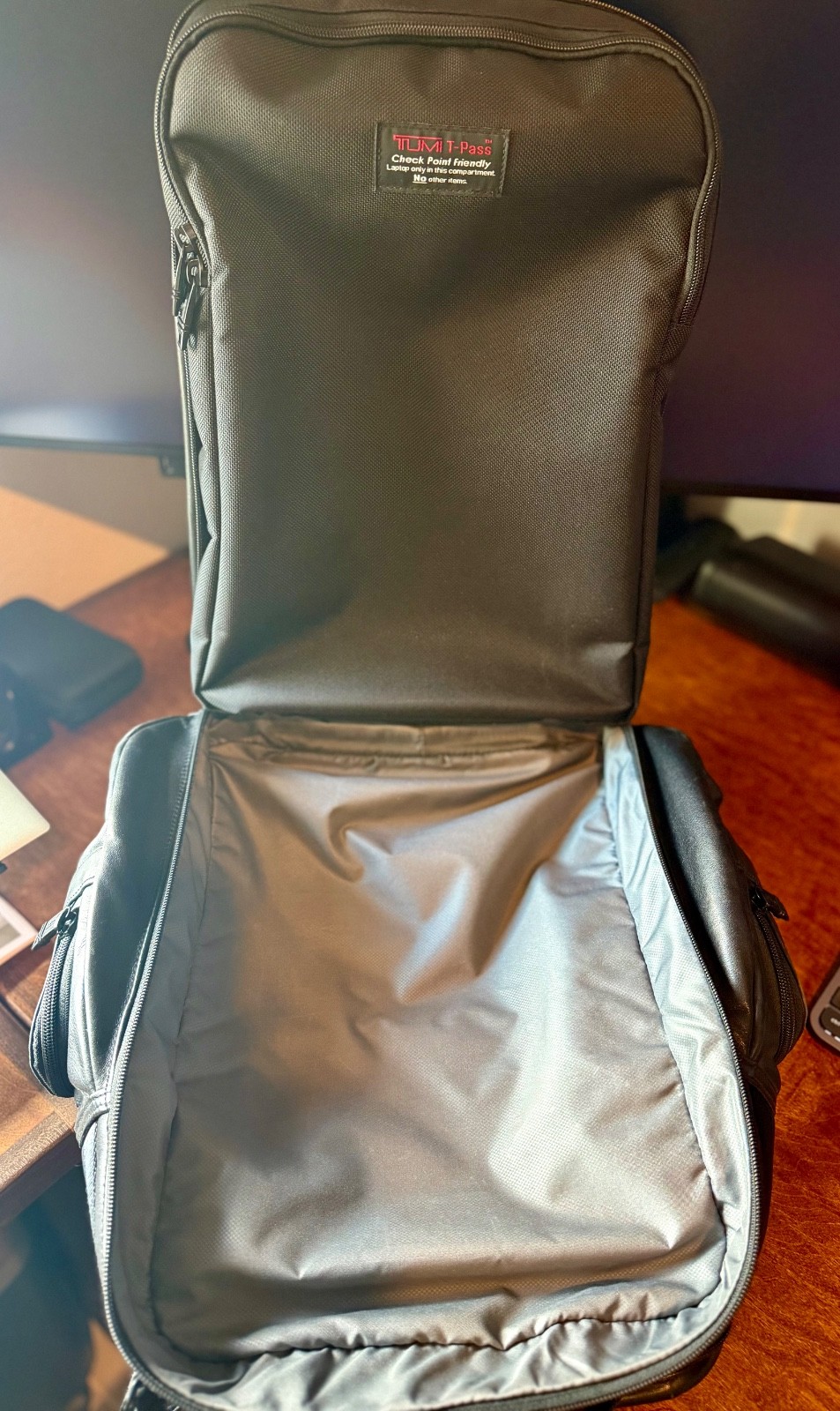 TUMI backpack alpha bravo 2 T pass leather