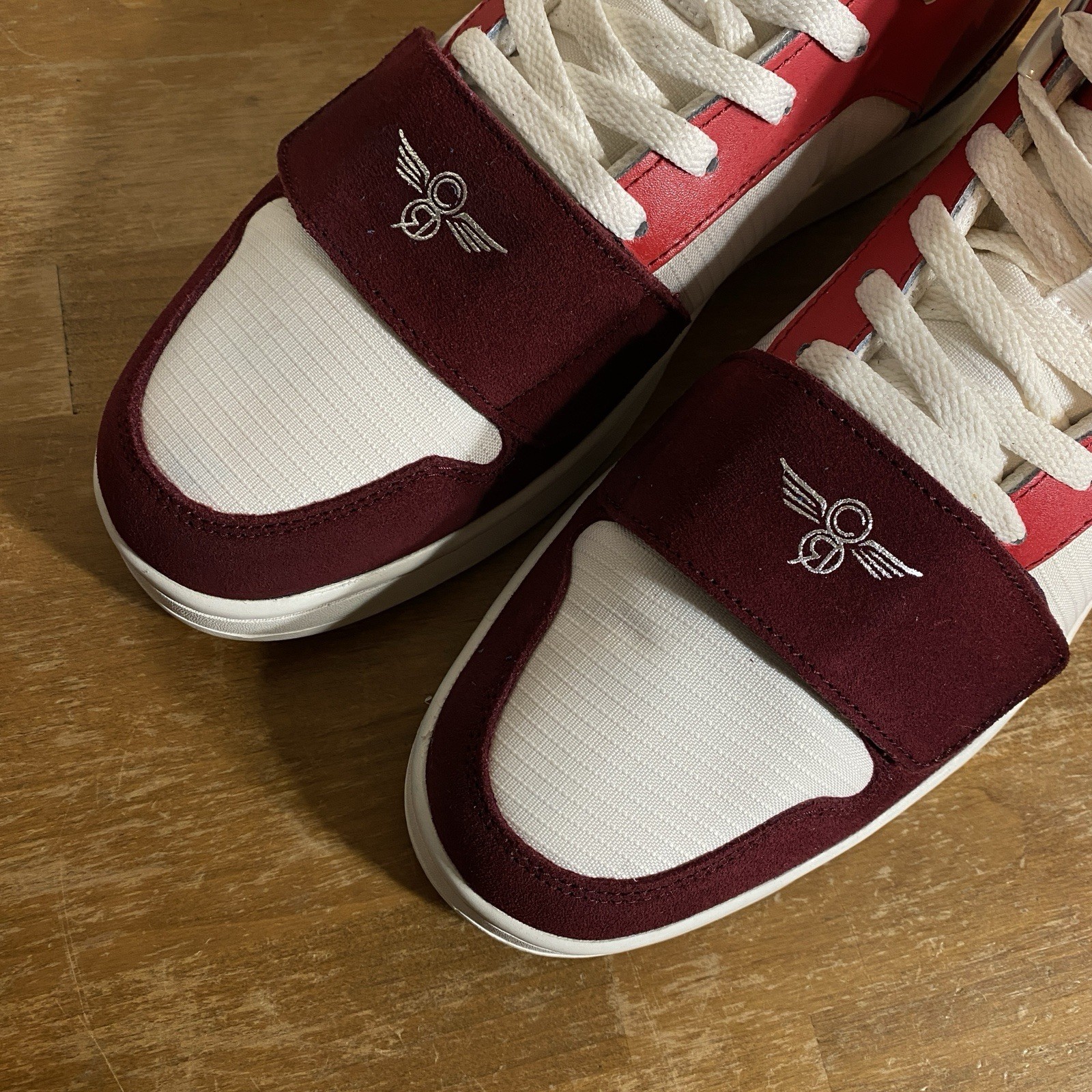 Creative Recreation Cesario High Top Sneaker Burgundy Suede Red – Size 10
