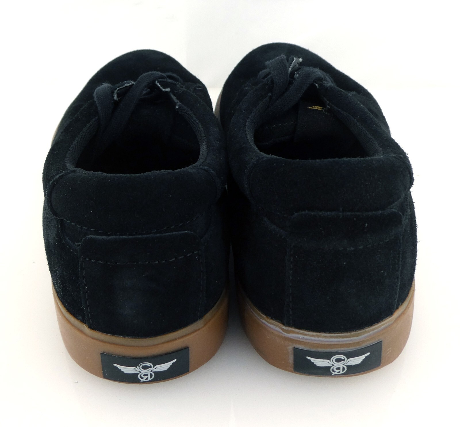Creative Rec Shoes Cesario Lo Suede LA Black Gum Sneaker Mismatched 10/9