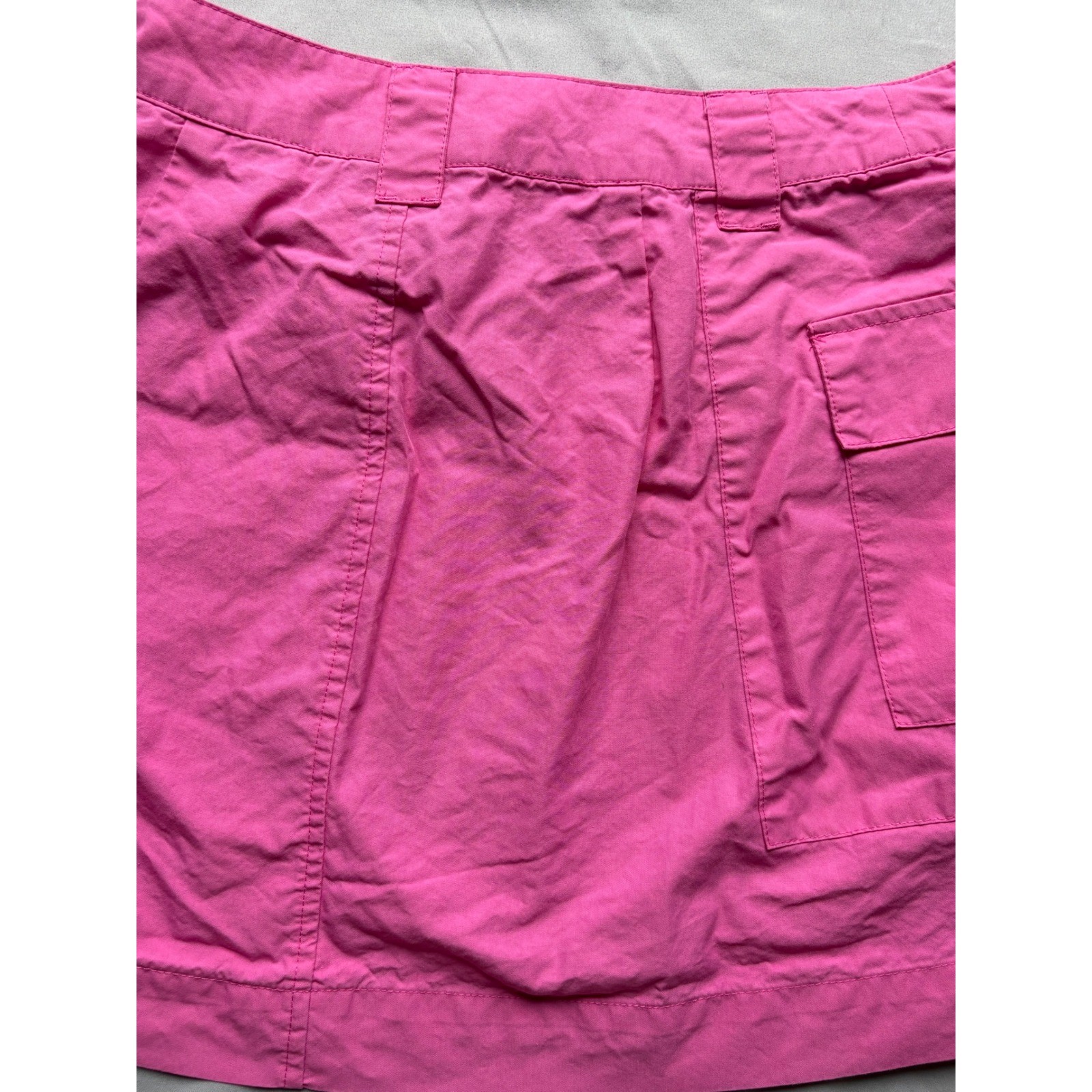 Future Collective Gabriella Karefa-Johnson Pink Cargo Wrap Mini Skirt Size 6