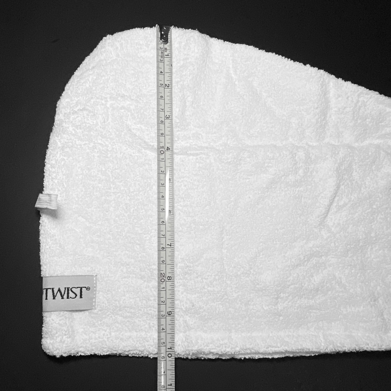 Hair Towel Turban Absorbent 100% Cotton Terry White Bath Shower Turbie Twist