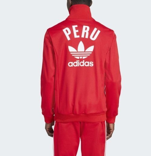 Adidas Peru Track Top – Better Scarlet / JM7309 / Expedited Shipping