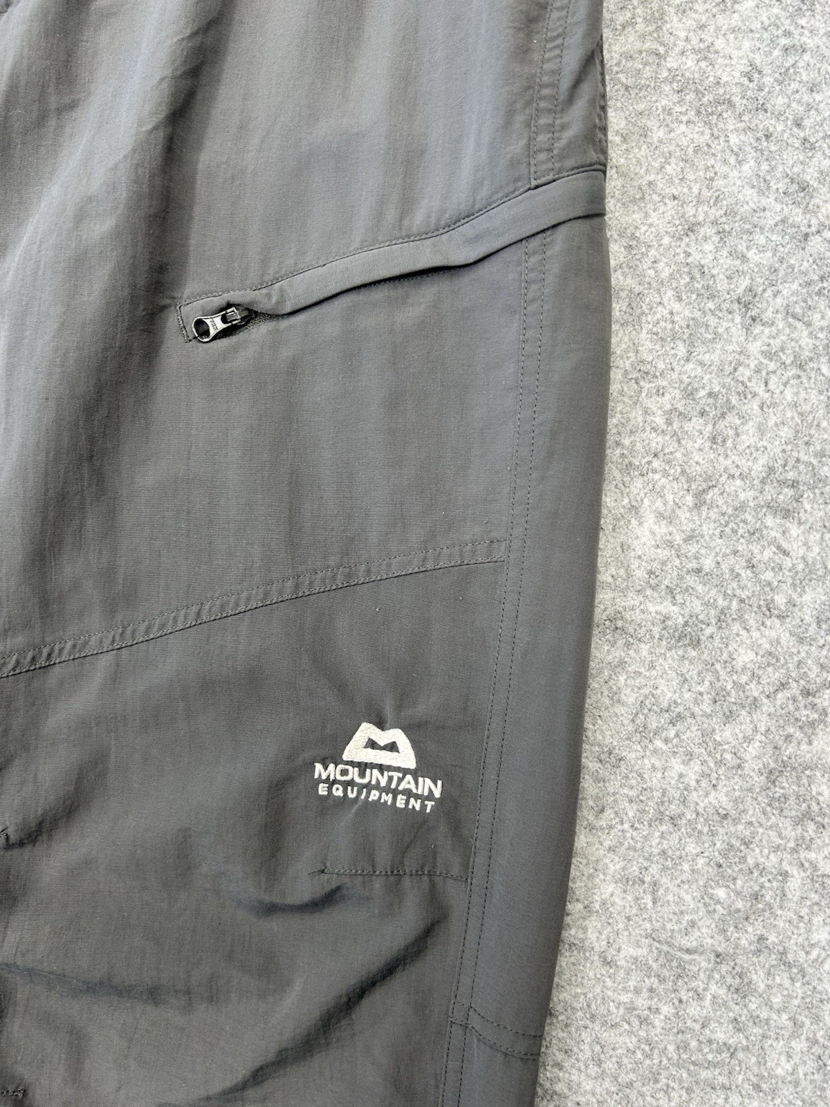 Mountain Equipment Cargo Pant Men’s W30 L30 Grey Zip Fly Outdoors Hiking C67