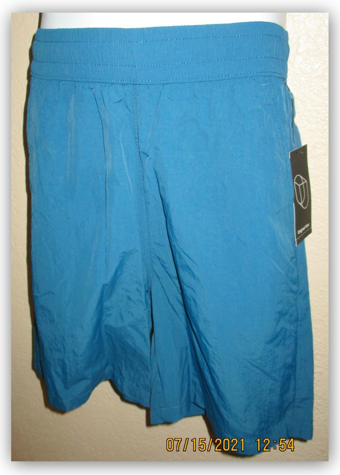 Original Use 6.25″ Inseam Athletic Short LITE 100% NYLON QUICK DRY elastic & Tie