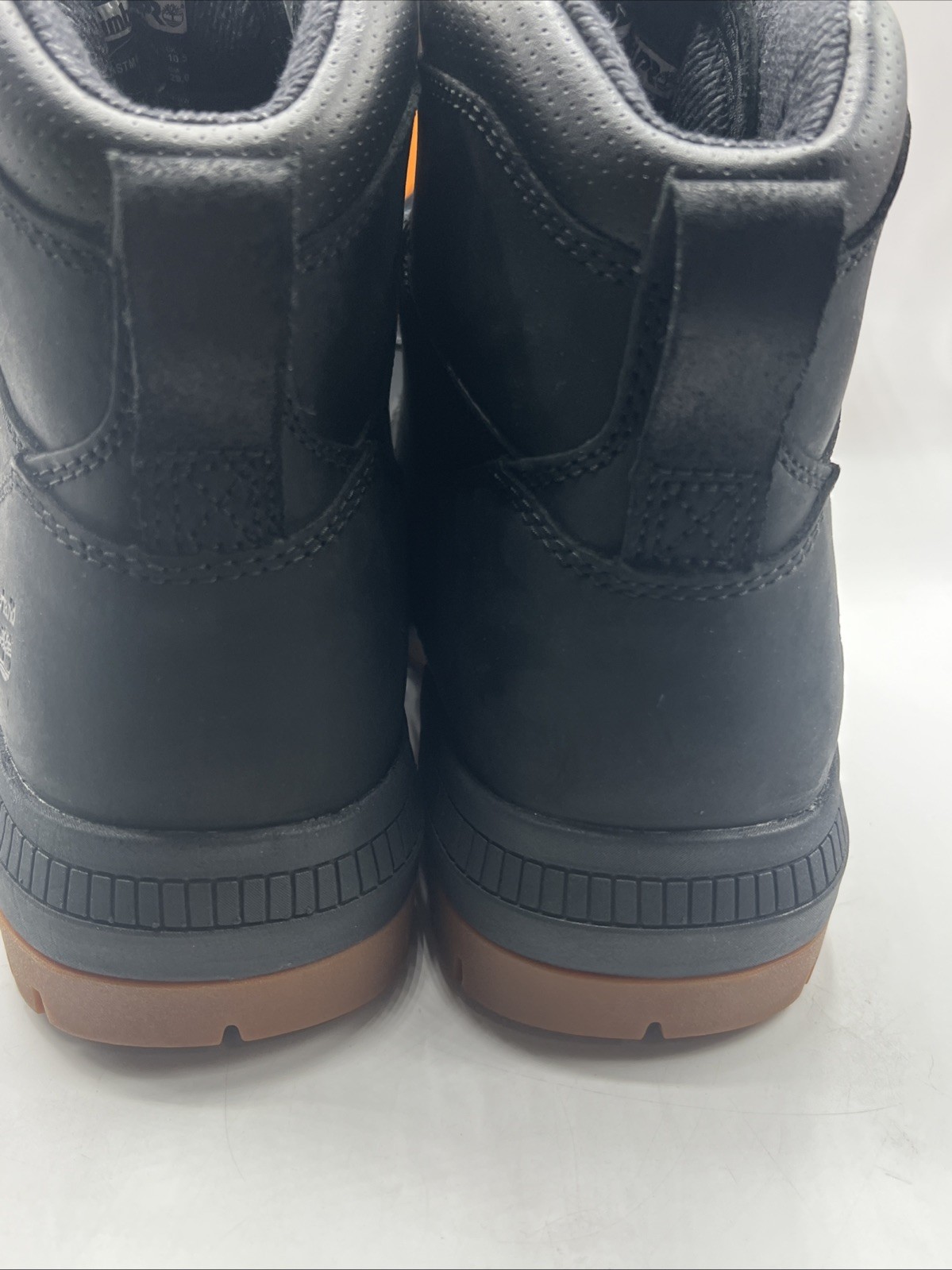 Timberland PRO Montauk 6″ Soft Toe Work Boot Men’s Size 8 Black Tan – New!